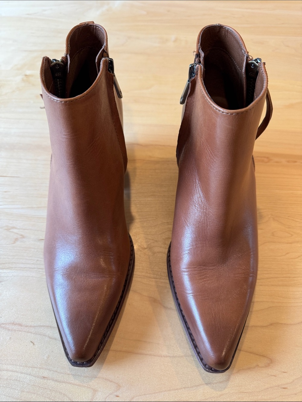 Women’s Sam Edelman Walden Boots in Whiskey Leather size 7.5